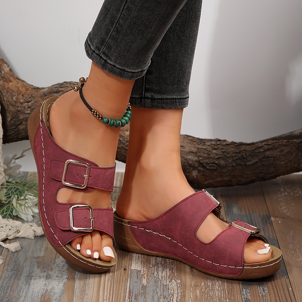 Sandale Aero Bride à talon Confort